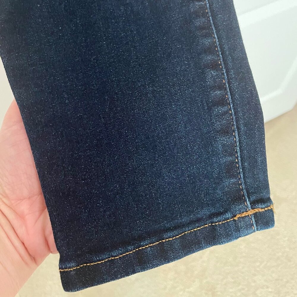 Everlane Authentic Stretch High-Rise Skinny Jean in Deep Indigo Size 30 - Picture 9 of 12